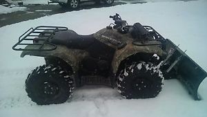 2014 Yamaha Grizzly 450. 133 MILES. 3000 lb Winch and Plow. Lightbar