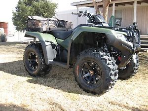 2015 Honda Rancher trx420fm2 4x4 Power steering, foot shift,EFI