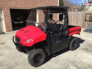 2010 Honda Rig Red MU700A 4x4 UTV, Low Hours, Garage Kept, Excellent Condition!
