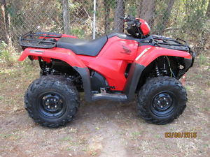 2015 Honda TRX-500FA Foreman Rubicon 4x4 LOW HOURS Delivery Poss FL/GA/SC/NC