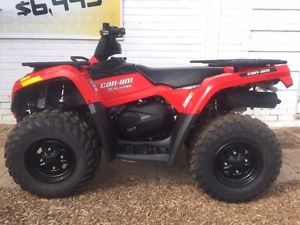 CAN AM OUTLANDER 400 2015 DEMO MODEL ATV HONDA YAMAHA POLARIS QUAD