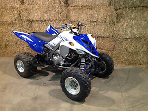 Yamaha Raptor 700R Blue & White  Mint TILTON ATV Road Legal Tel 0116 2597374