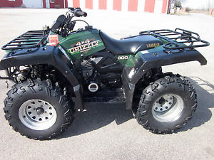 1999 YAMAHA 600 GRIZZLY BIG BORE 4X4  AUTO   BEAUTIFUL LOW MILES  WINCH AND
