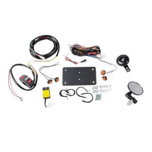 Tusk ATV Horn & Signal Kit with Recessed Signals -Fits: Suzuki Z400 QUADSPORT 2012-2014