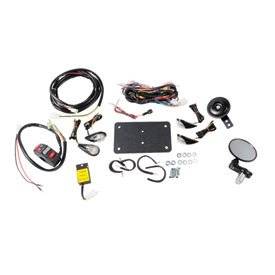 Tusk ATV Horn & Signal Kit with Flush Mount Signals - Fits: Polaris OUTLAW 450 MXR 2008-2010