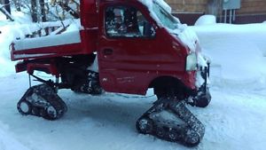 Suzuki 2000 mini truck, side by side,