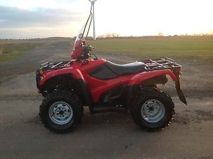 Honda trx500 FE farm quad ATV 4x4 Agri-registered '61'