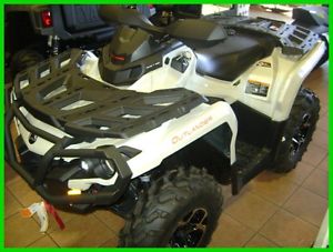 2015 Can-Am Outlander 650 Pearl White New