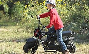 Kids Youth Childs Gas Motor Dirtbike Mini Dirt Bike Clutch Brake Minibike Blk