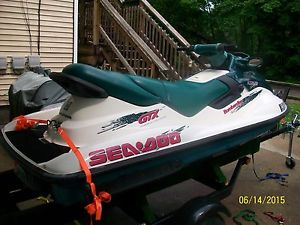 1996 SEADOO GTX with TRAILER and COVER