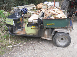 CUSHMAN TURF-TRUCKSTER 3 CYLINDER DIESEL WITH PTO AND HYDRAULIC TIPPER BODY