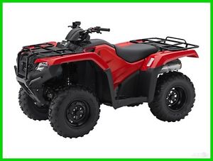 2016 Honda FourTrax Rancher Red (TRX420TM1G) New
