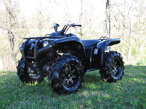 2014 YAMAHA GRIZZLY 700FI 4x4 SPECIAL EDITION BLACK OPPS W/ POWER STEERING!