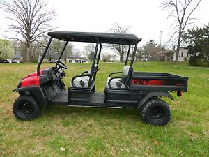 2011 Club Car XRT 1550 Kubota Diesel 4x4 Crew Cab 4 Seater NO RESERVE!!!!!