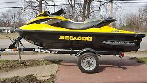 2011 Seadoo RXT 260 Supercharged Jet Ski Wave Runner w/Trailer 3 Seater PWC Fast