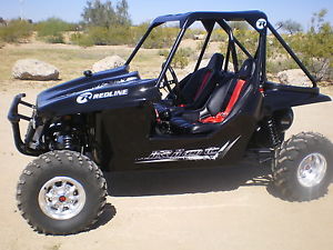 2010 REDLINE RIOT ATV BLACK 35 ORIG MILES FACTORY UPGRADES BRAND NEW CONDITION