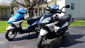 Pair of 150cc Motor Scooters