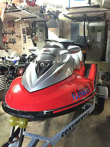 2003 SeaDoo GTX 185 hp Supercharged Jet Ski With Trailer