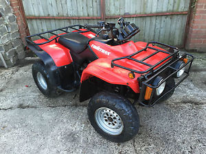 HONDA TRX 250 FOURTRAX QUAD 1999 WITH TOWBAR & LIGHTS ETC £1 NO RESERVE