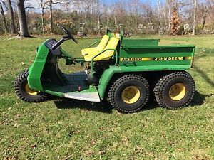 1992 John Deere AMT 622 transporter utility vehicle cart 4 wheel drive Gator