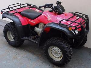 2005 HONDA BIG RED TRX 350CC FOURTRAX ATV OFFROAD 2X4 FARM QUAD MANUAL RARE