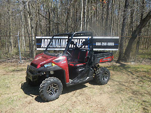 2014 Polaris Ranger XP 900 Sunset Red EPS Factory Radio Limited Edition#197A-DT