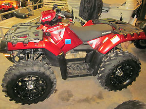 2013 POLARIS 850 EFI XP SPORTSMAN 4X4 AND EPS! NICE W/  WINCH NEW WHEELS TIRES