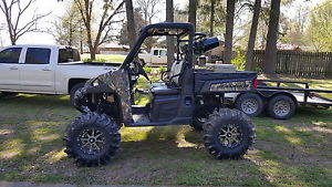 2014 Polaris ranger 900xp browning edition 8in new lift and tires.