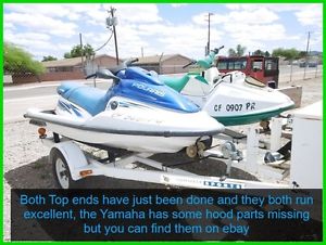 2001 Polaris Virage i and Yamaha 760 Wave Blaster both engines just REBUILT !