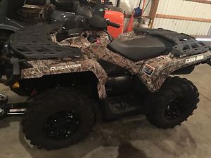2015 Can-Am Outlander XT 800 Camo BRAND NEW!!