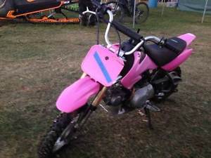 2003 Honda XR50 XR 50 color pink kids youth dirt bike will trade