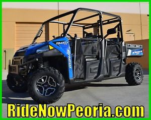 2016 Polaris Ranger Crew 900-6 EPS Velocity Blue New