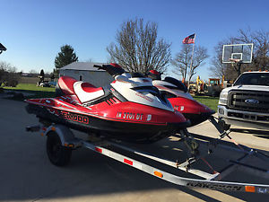 2007 Sea Doo RXP-X 255 & RXT 215 Waverunner Jet Skis W/Trailer