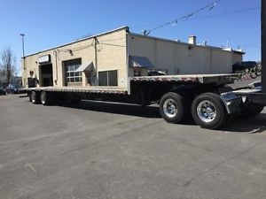 2013 Manac Drop Deck Flatbed Trailer - In House Financing Available