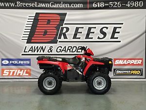 2009 POLARIS SPORTSMAN 500 RED 4X4 SUPER CLEAN LOCATED BREESE IL LOOK NO RESERVE