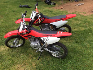 Honda Dirtbikes (2003 CRF150F and 2004 CRF80F)
