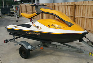 **NO RESERVE**2005 SEA DOO 3D -ULTRA RARE SKI W/ ONLY 30 HRS -INCLUDES TRAILER!!