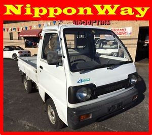 Japanese Mini Truck 1991 Suzuki Carry 4x4 with Hi-Lo at No Reserve!