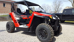 New 2016 Arctic Cat Wildcat XT UTV Side by Side 4x4 trail width with extras 4wd