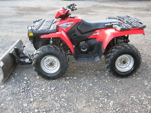 Polaris 4x4 Sportsman 7OO Winch/Plow