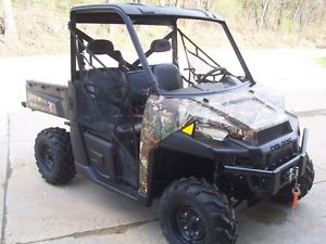 2014 Polaris Ranger XP LE 900 Browning, EPS power steering, 4x4, Roof, Winch