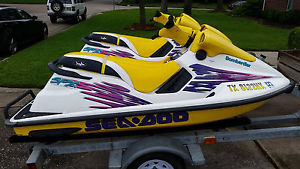 1997 Sea-doo SPX Jetskis with double jet ski trailer