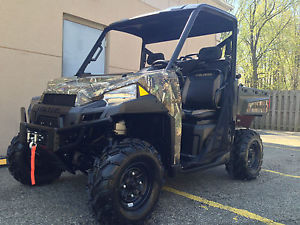 AS NEW  POLARIS RANGER BROWNING EDIT. CAMO COLOR, EPS 900 XP EFI 4X4,LOADED,14MI