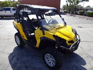 2013 Can-Am Commander XT Rotax-1000 Salvage Fixer Perfect Project! Wont Last!