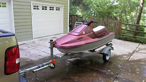 Yamaha Waverunner 3 With Trailer Tons of New Parts Fresh Dip