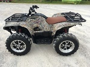 2011 Yamah Grizzly 700 4x4 Power Steering Special Edition Camo Low Miles Clean