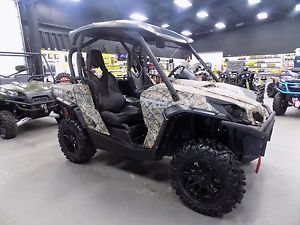 2014 CAN AM COMMANDER 1000 XT CAMO DUMP BED UTV 4X4 HUNTING FAST CLEAN