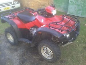 Honda TRX500 push button 2wd/4wd can deliver