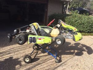 Kart 2006 Paul Tracy Kart (Rebranded CRG Kali) Powered by Rotax