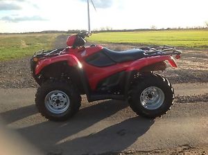 Honda trx500 farm quad ATV 4x4 Agri-registered '63'